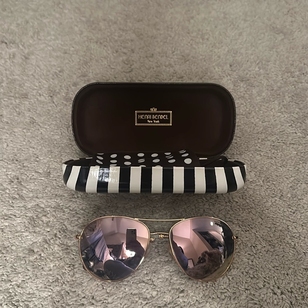 Rose Gold Henri Bendel Glasses